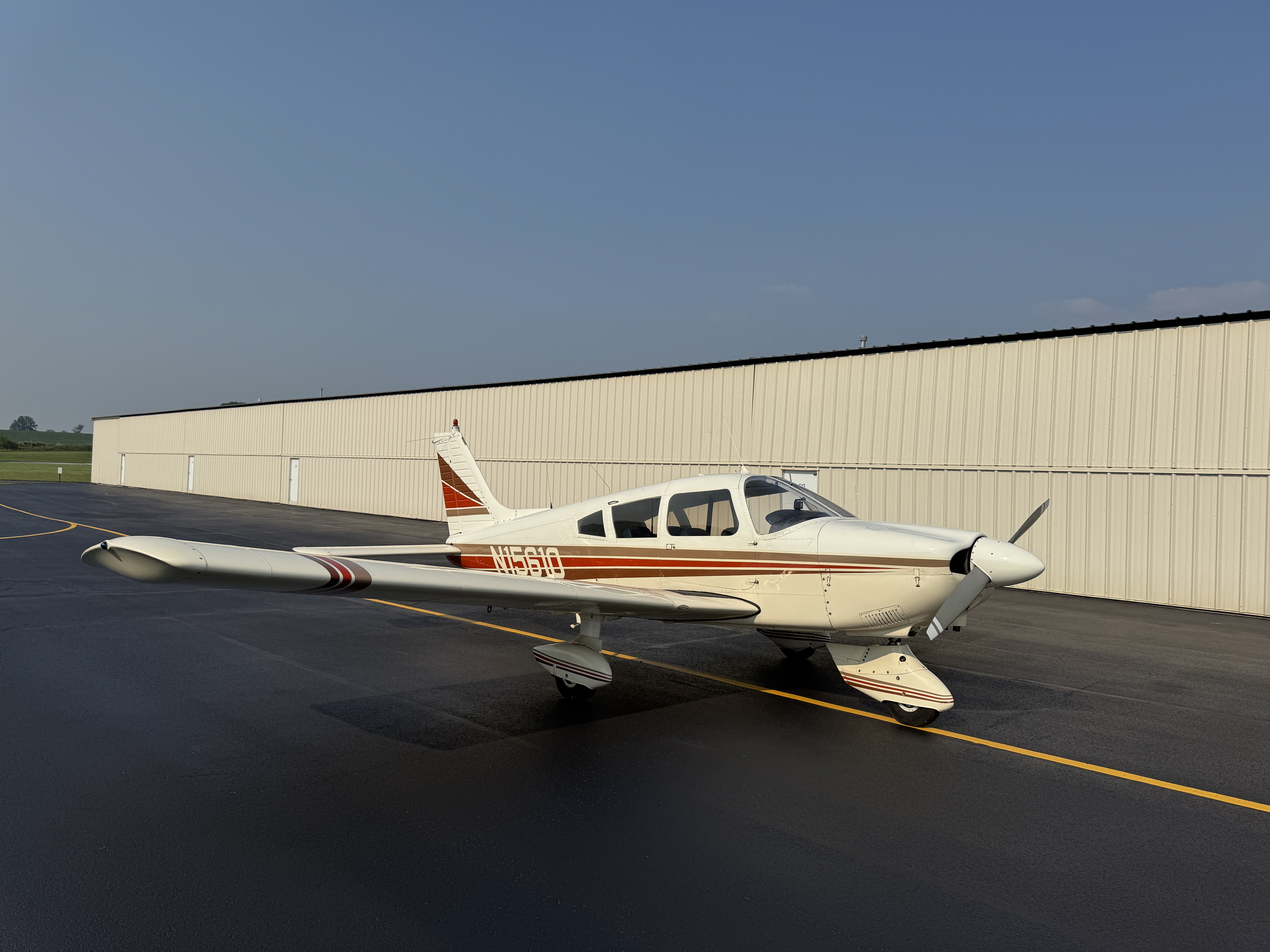 Aircraft on the ramp